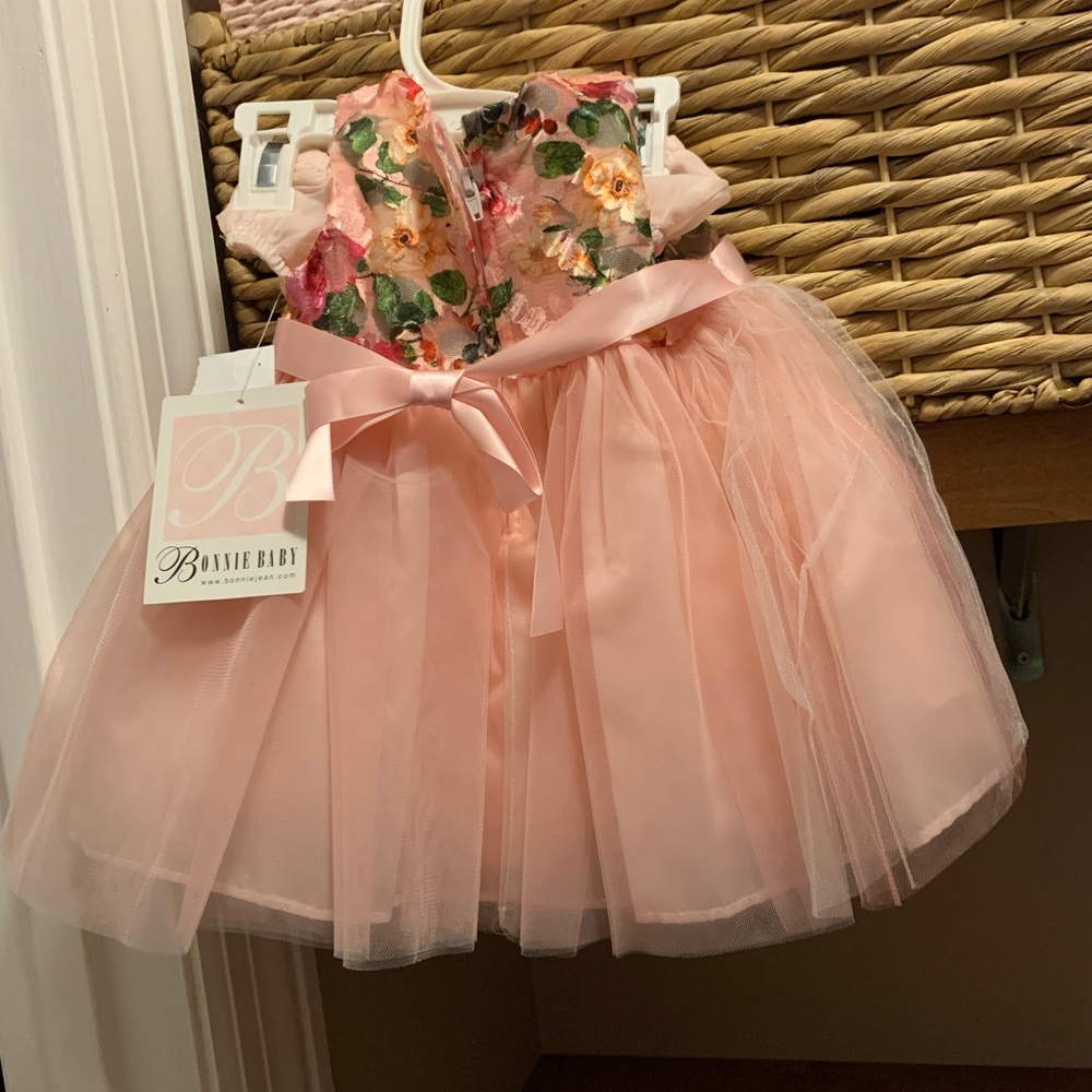 Beautiful brand-new with tags 3-6 baby girl dress